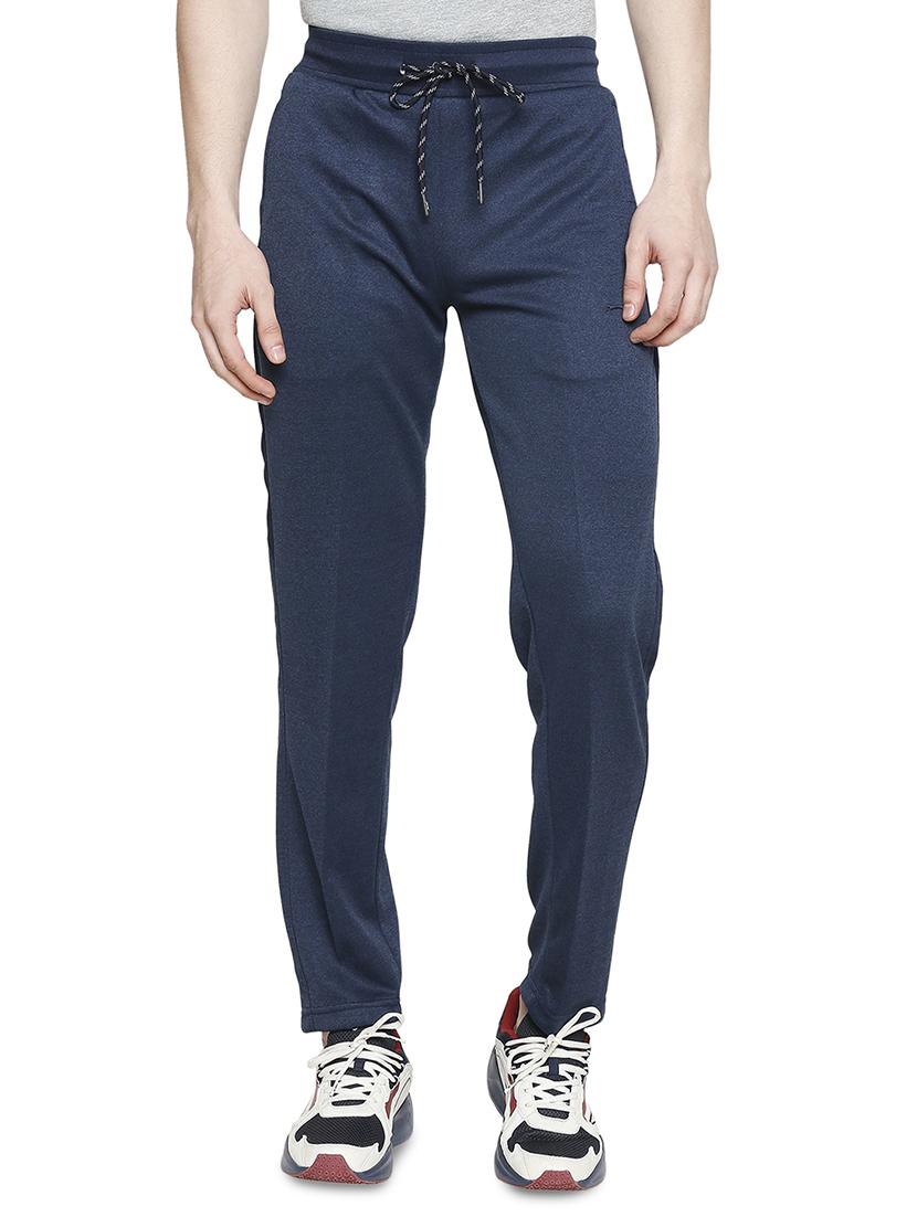 navy blue side taped full length track pant - 17599520 -  Zoom Image - 0