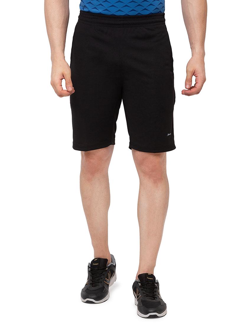 black solid shorts - 17599531 - Zoom Image - 0