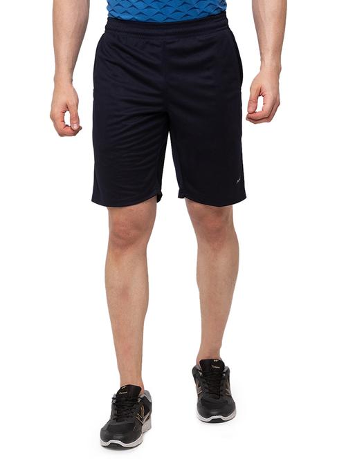 navy blue solid shorts - 17599532 - Standard Image - 0