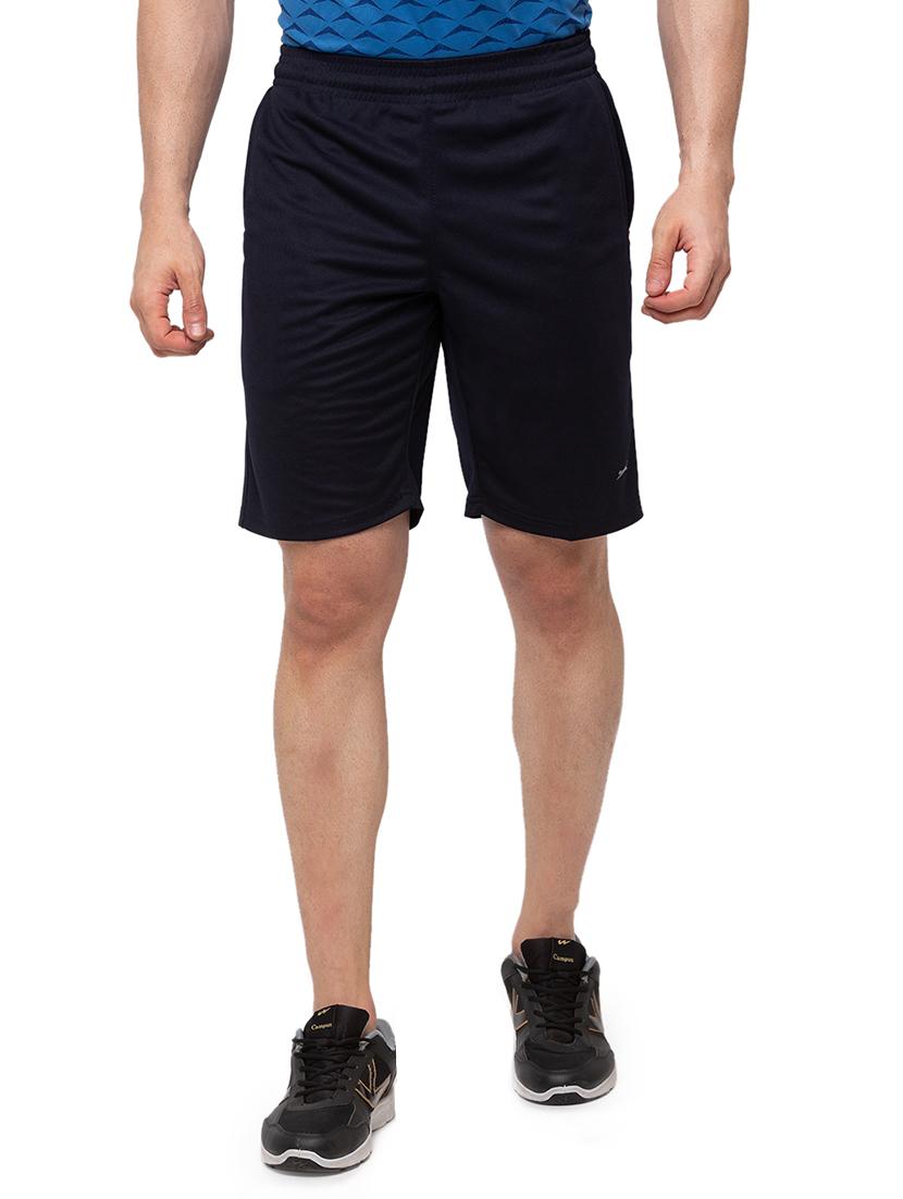 navy blue solid shorts - 17599532 - Zoom Image - 0