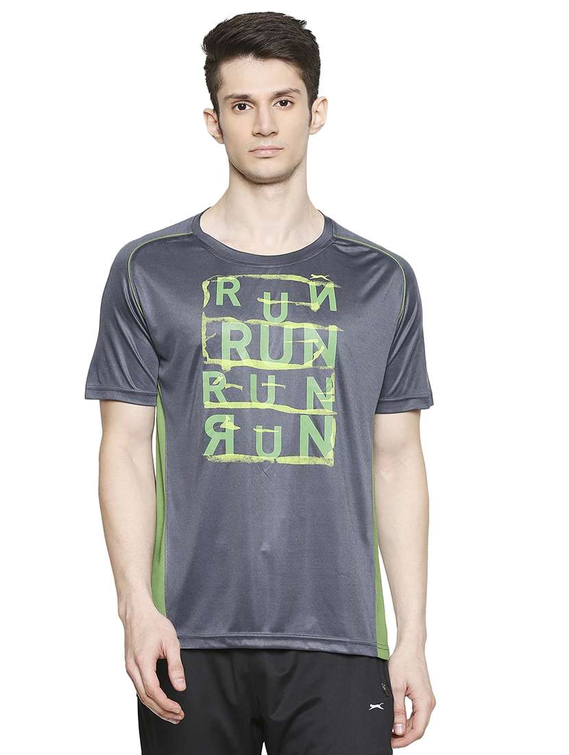 grey printed t-shirt - 17599535 - Zoom Image - 0