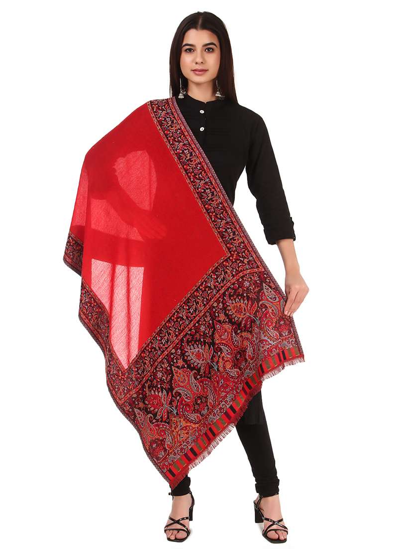 red paisley stole - 17599961 -  Zoom Image - 0