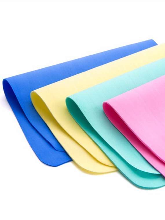 reusable absorbent cleaning magic towel random colour - pack of 5