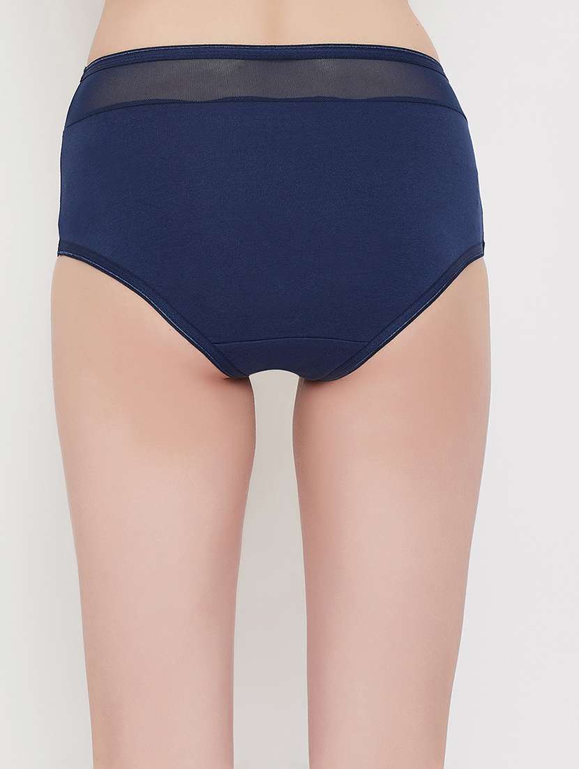 navy blue cotton hipster panty - 17610902 -  Standard Image - 3