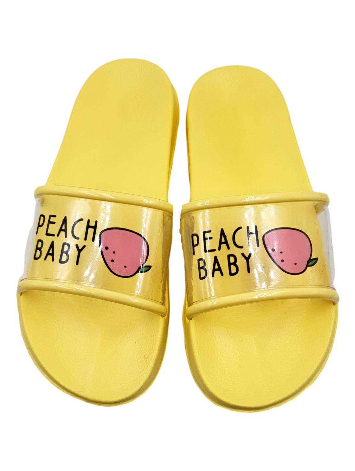 yellow slip on  flip flop - 17611066 -  Standard Image - 3