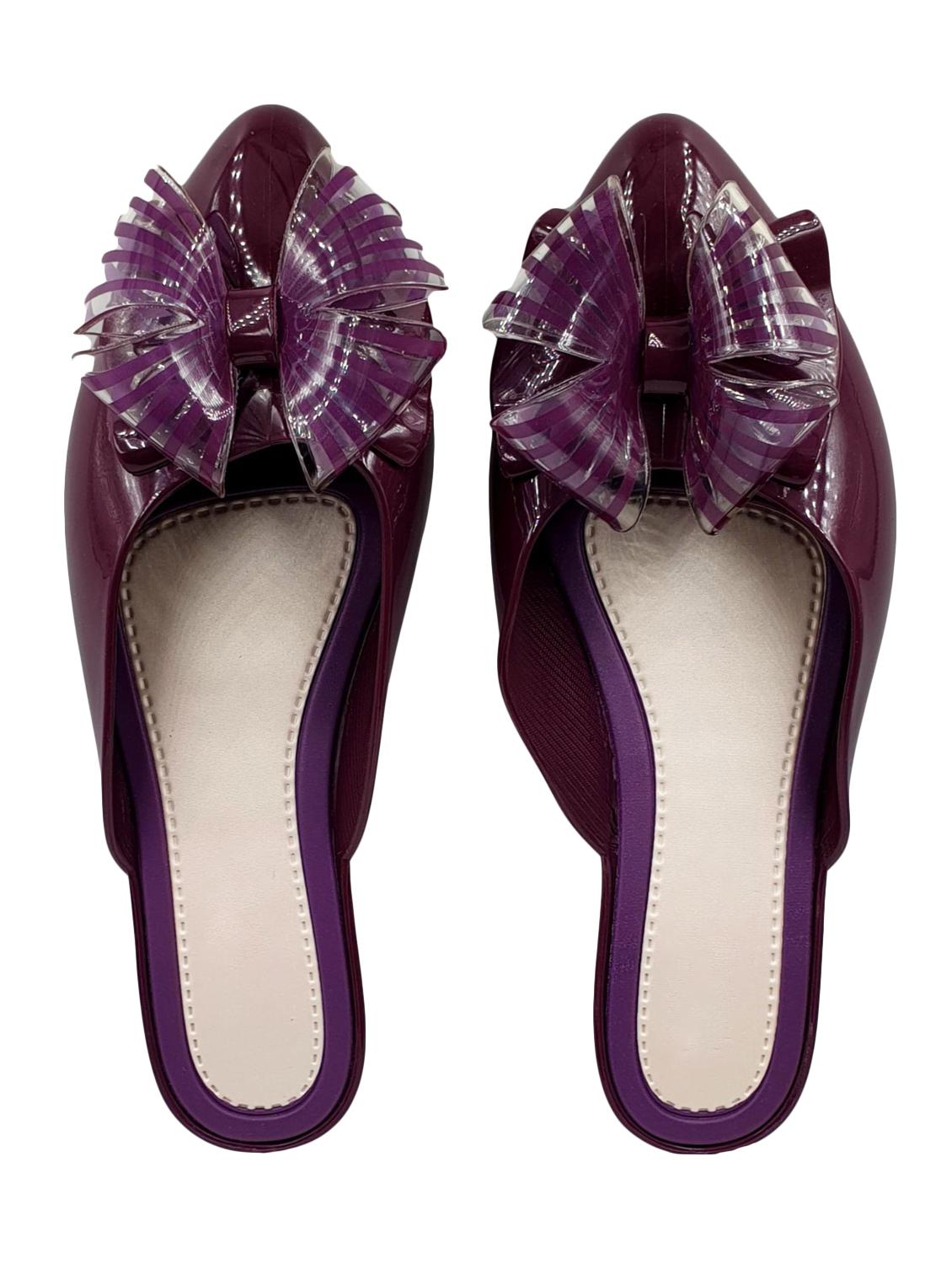 purple slip on  ballerina - 17611118 -  Zoom Image - 0