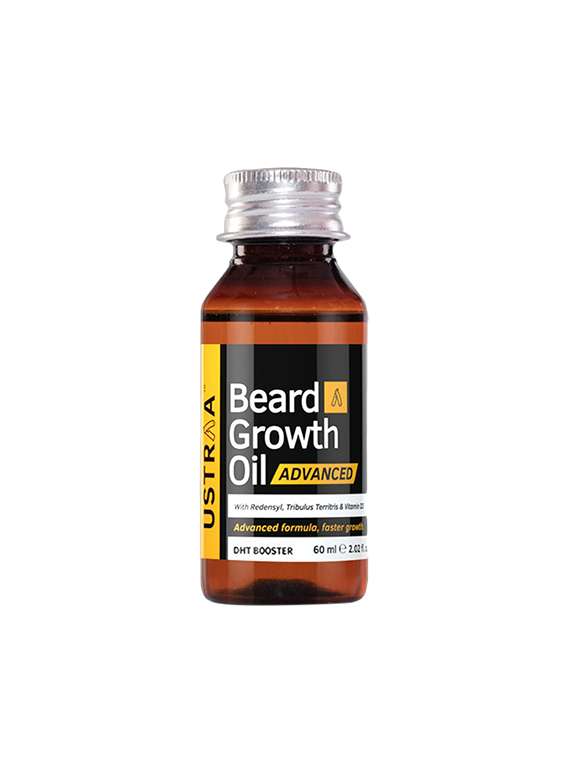 Ustraa Ayurvedic Hair Oil And Beard Growth Oil Advanced