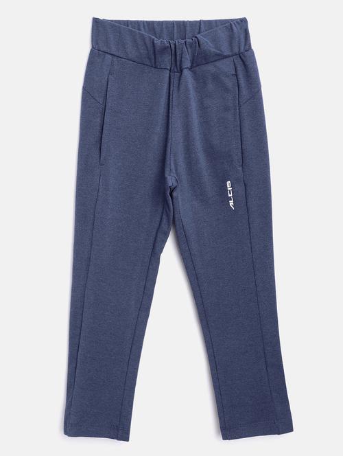 high rise solid track pant - 17613764 - Standard Image - 0