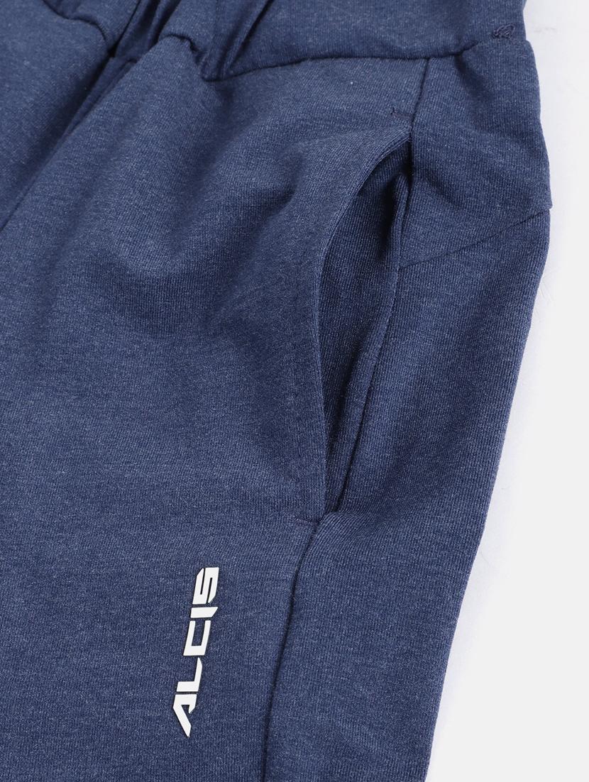 high rise solid track pant - 17613764 - Standard Image - 3