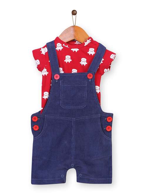 multi colored cotton twin sets & jump suit - 17615126 -  Standard Image - 0