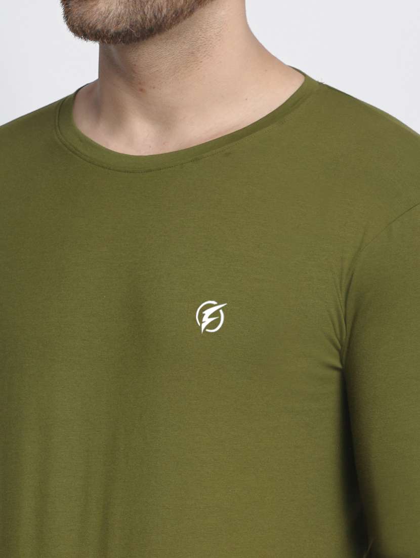 men solid long sleeve t-shirt - 17615137 -  Standard Image - 5