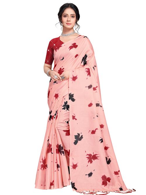 tie & dye printed saree - 17615200 -  Standard Image - 0