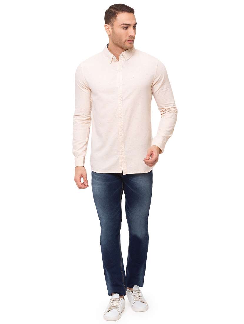 mens solid casual shirt - 17615480 -  Standard Image - 3