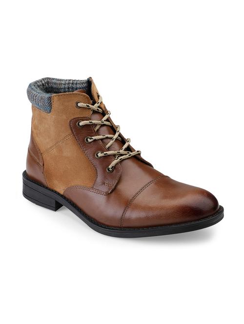 brown lace up boot - 17615839 - Standard Image - 0
