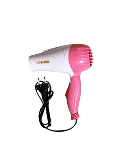 nova professional hair dryer foldable 1000w