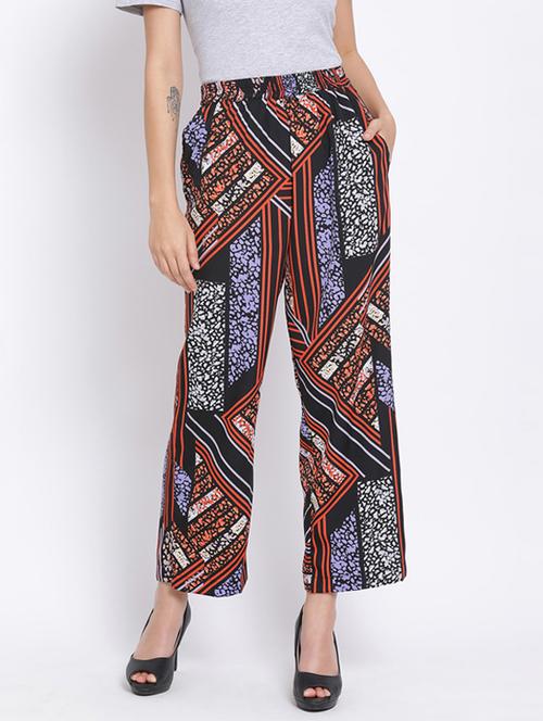 high rise wide leg trouser - 17620607 - Standard Image - 0