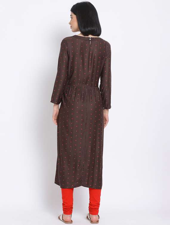 women's asymmetric kurta - 17620678 - Standard Image - 3