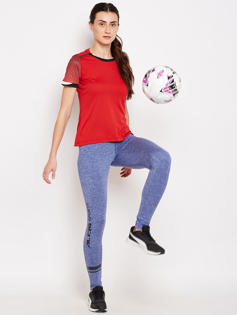 high rise solid legging - 17620701 - Standard Image - 3