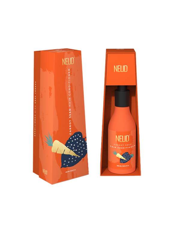 neud carrot seed premium hair conditioner for men & women - 1 packs (300 ml each)