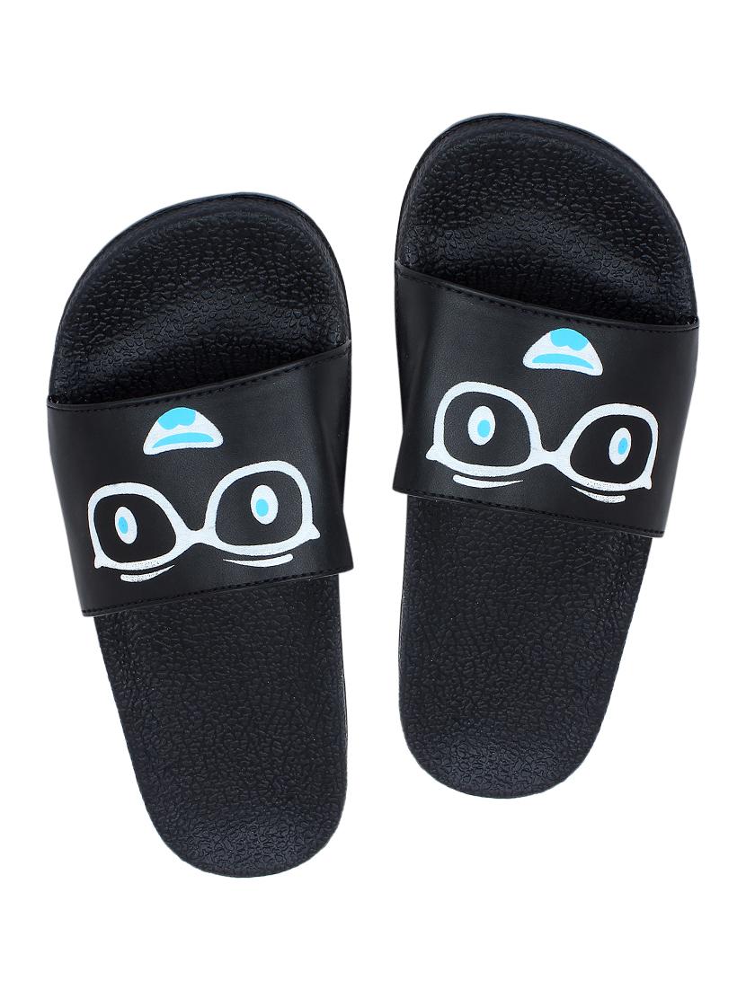 black slip on  flip flop - 17625452 -  Zoom Image - 0