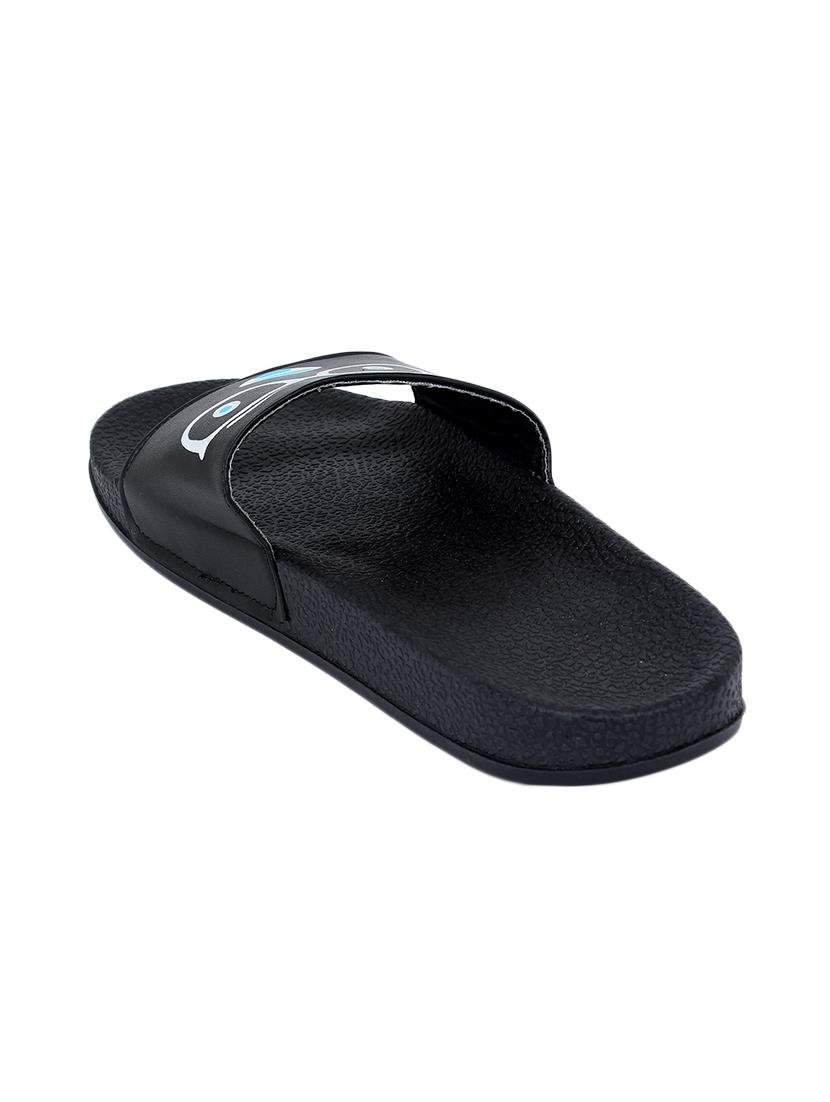 black slip on flip flop - 17625452 - Standard Image - 3