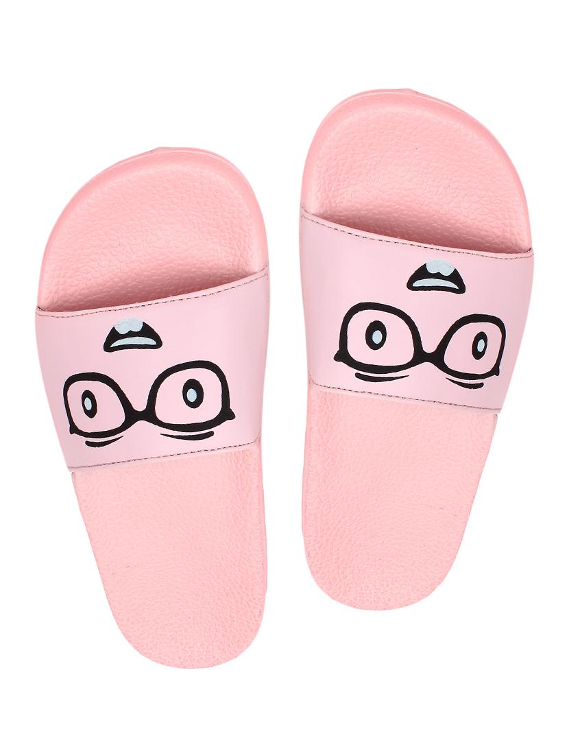 pink slip on  flip flop - 17625453 -  Zoom Image - 0