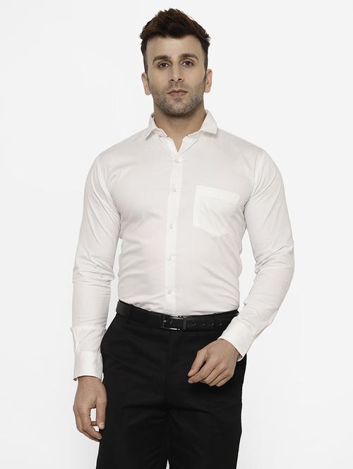 mens solids formal shirt - 17626523 -  Standard Image - 0