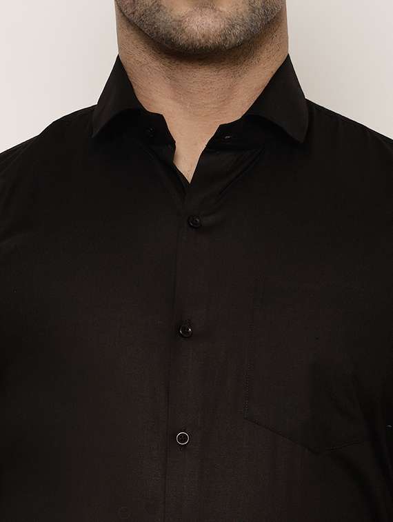 mens solids formal shirt - 17626526 -  Standard Image - 5