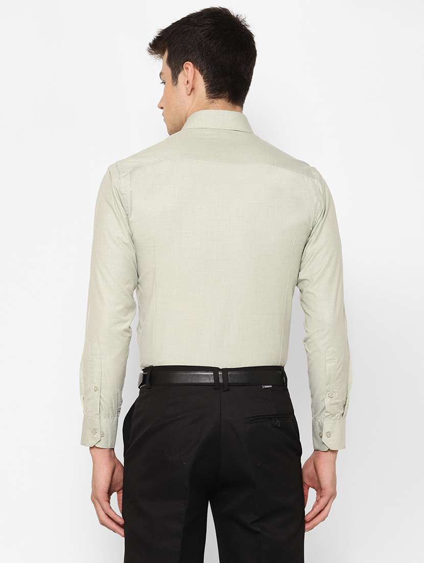 mens solids formal shirt - 17626543 -  Standard Image - 3