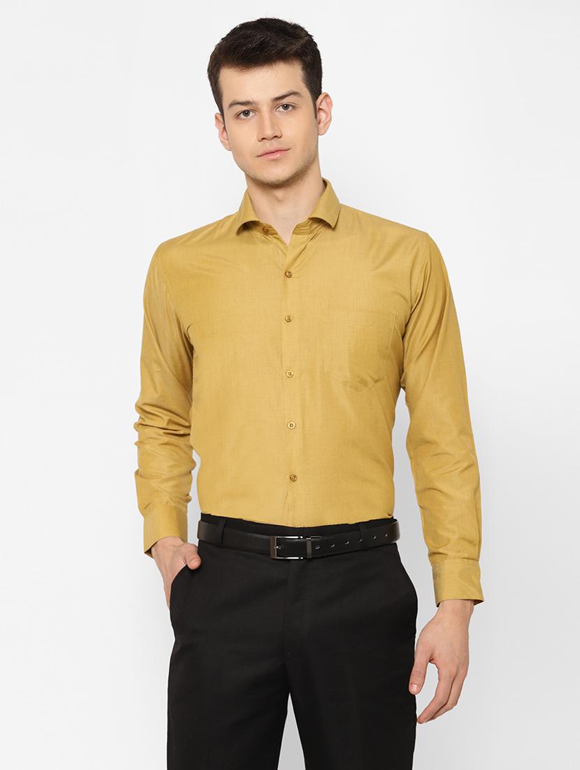 mens solids formal shirt