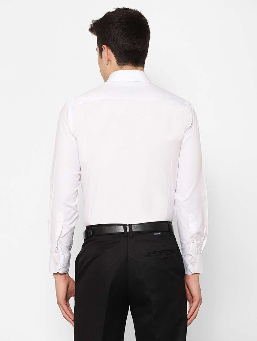 mens solids formal shirt - 17626550 -  Standard Image - 3