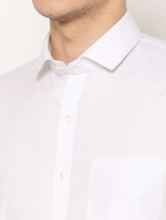 mens solids formal shirt - 17626550 -  Standard Image - 5