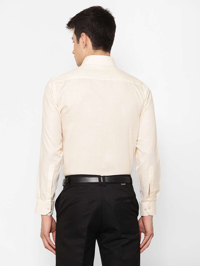 mens solids formal shirt - 17626585 -  Standard Image - 3
