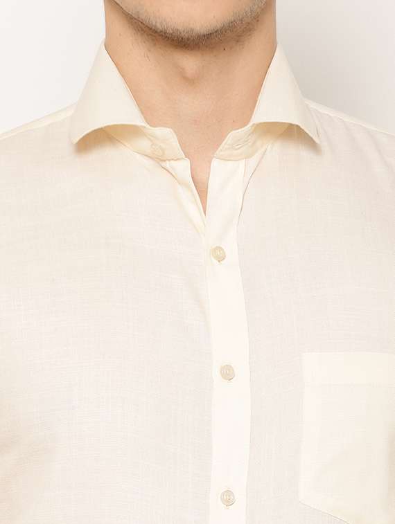 mens solids formal shirt - 17626585 -  Standard Image - 5