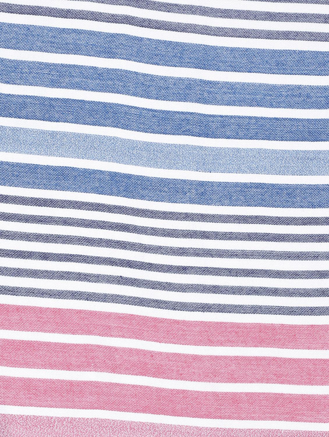 multi colored striped scarf - 17628257 - Standard Image - 3