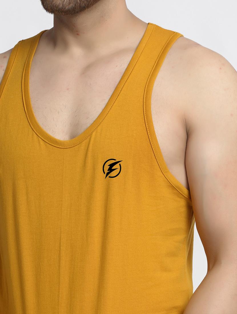 orange solid vest - 17630311 - Standard Image - 5