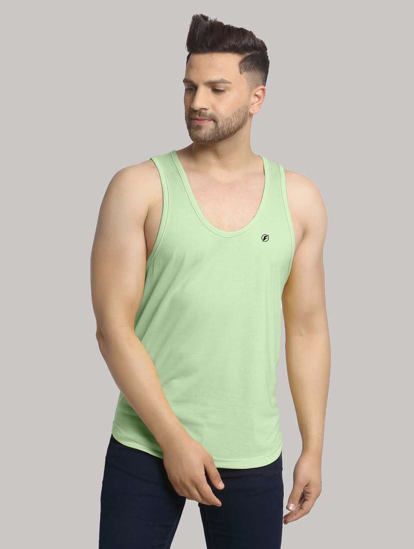 green solid vest  - 17630313 -  Zoom Image - 0