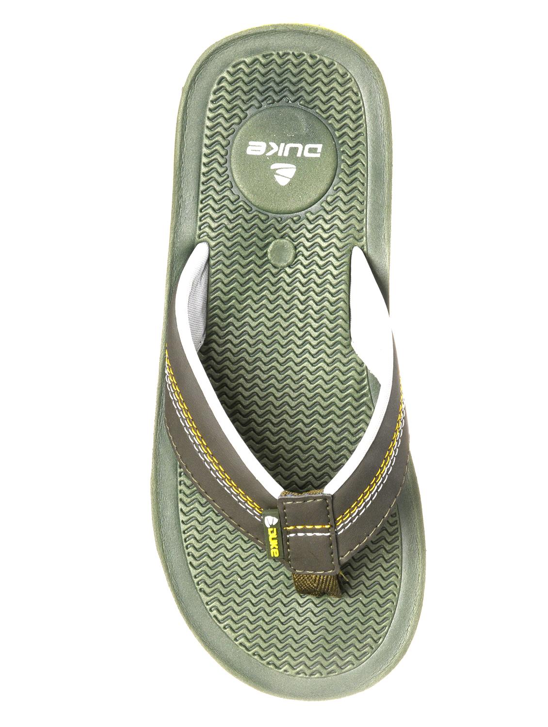 green pu toe separator flip flops - 17630347 - Standard Image - 3
