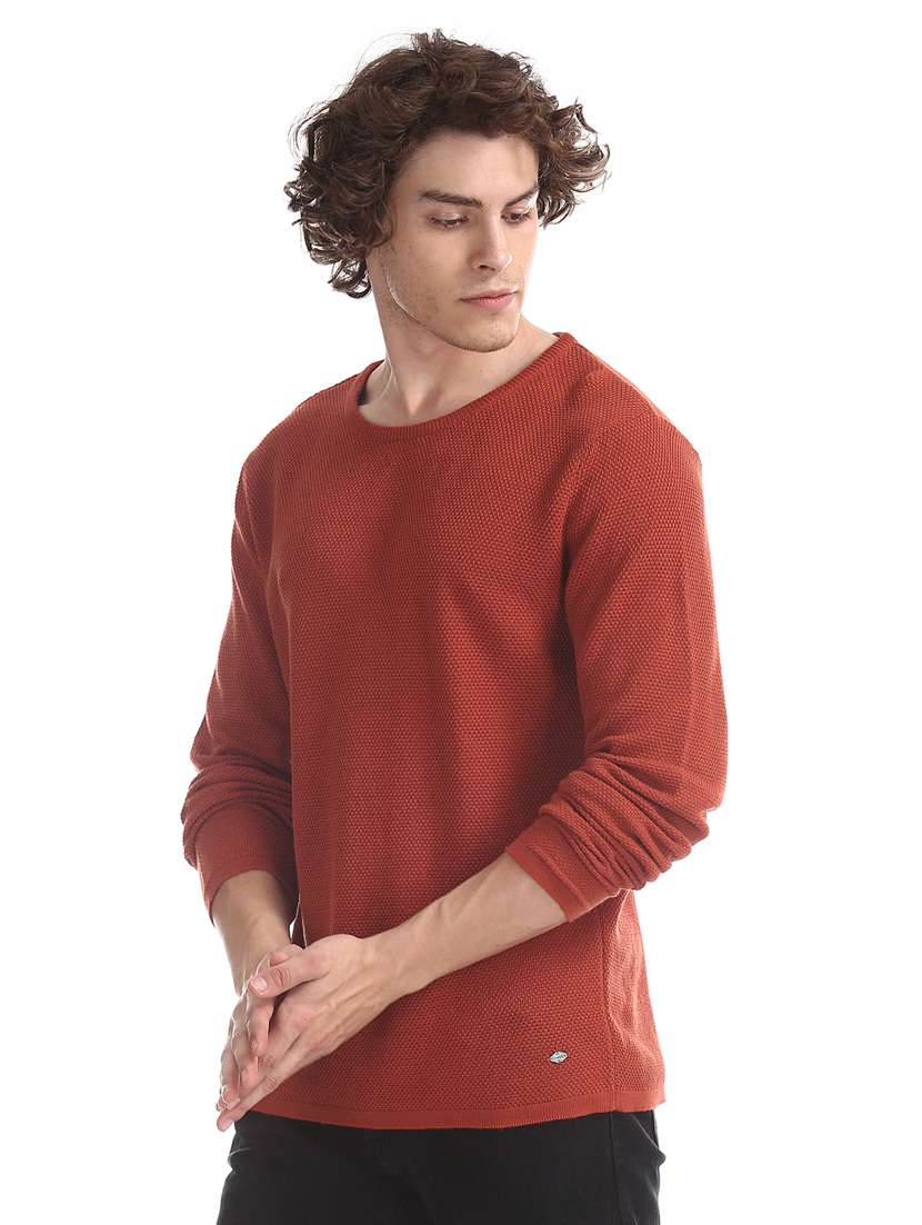 red self design t-shirt  - 17631008 -  Zoom Image - 0