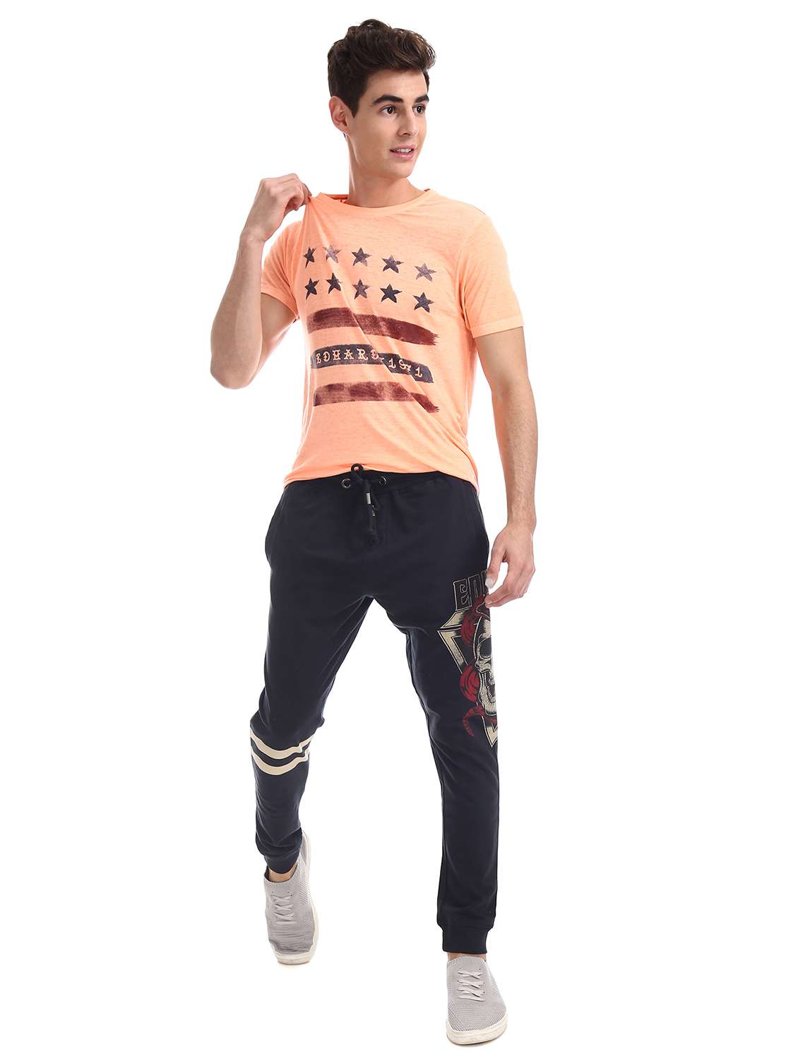 men printed short sleeves t-shirt - 17631161 -  Standard Image - 3