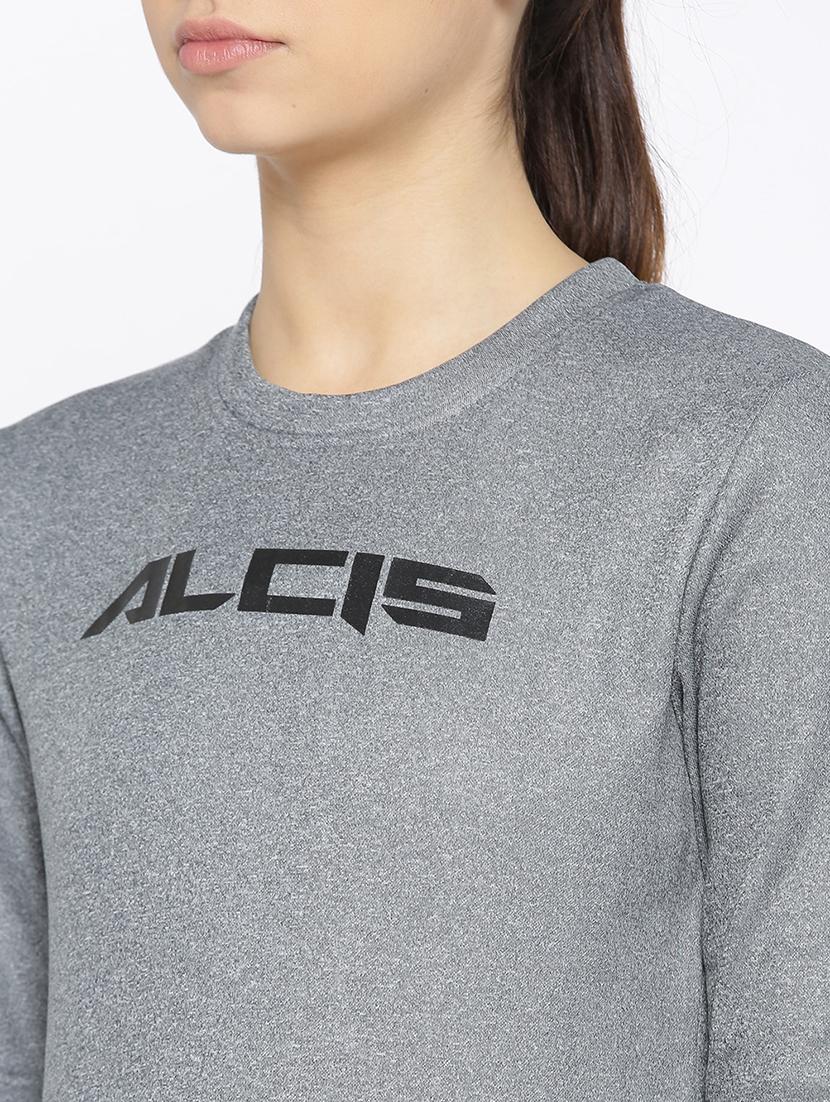 crew neck melange sweatshirt - 17633013 - Standard Image - 3