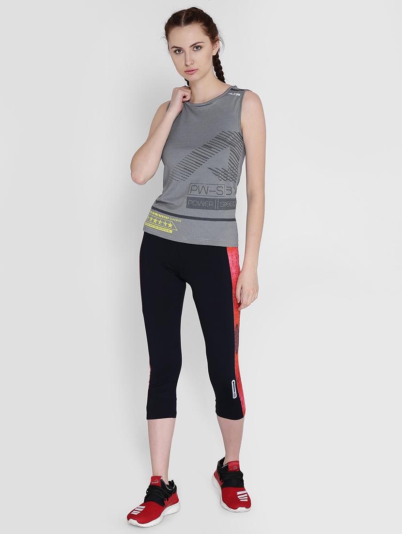 round neck sports top - 17633029 - Standard Image - 3