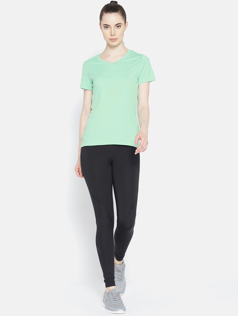 v neck solid tee - 17633070 - Standard Image - 3