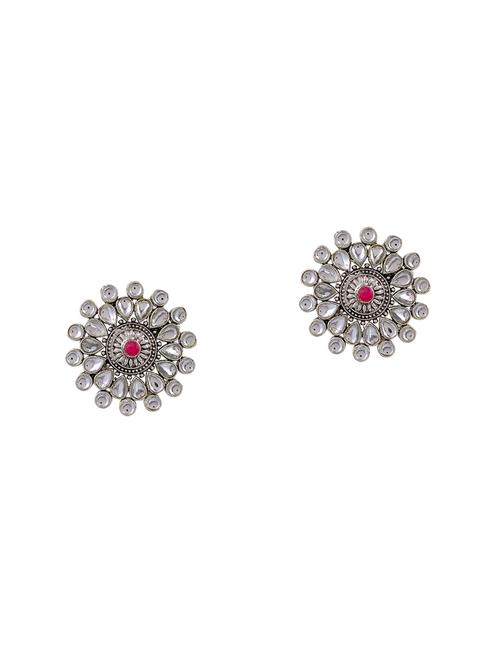 red brass studs earring - 17635700 -  Standard Image - 0
