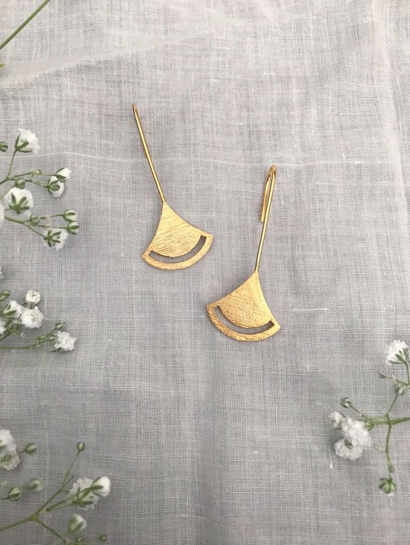 gold plated hoop earring - 17637508 -  Zoom Image - 0