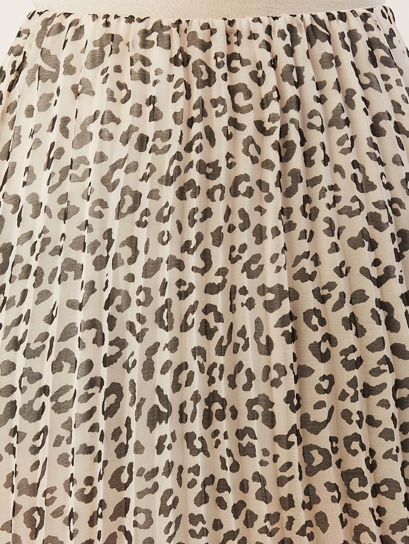 high rise animal flared skirt - 17642026 - Standard Image - 5