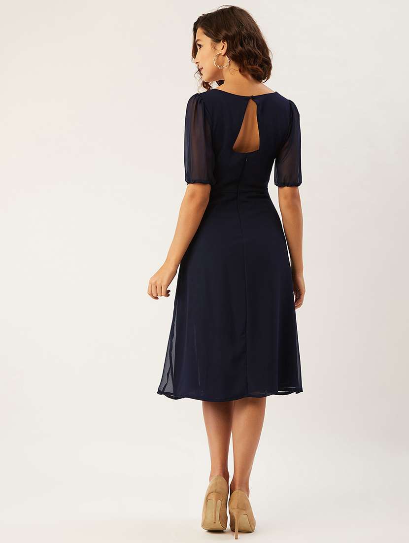 Women's  Solid Dress