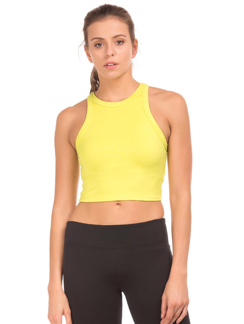 black solid crop top - 17645626 - Zoom Image - 0