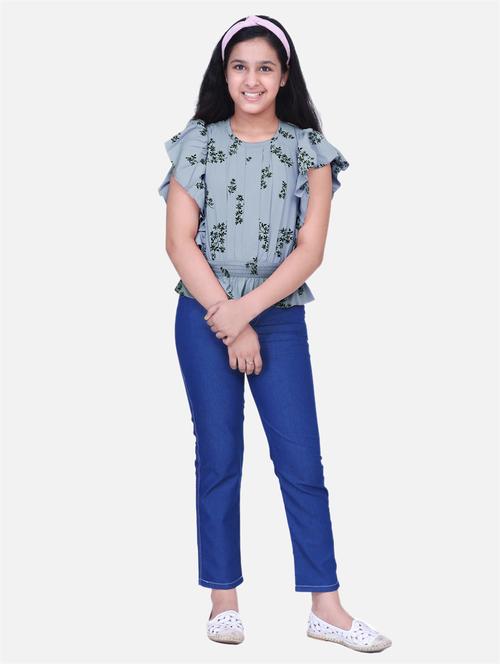 floral top with trouser set  - 17645678 -  Standard Image - 0