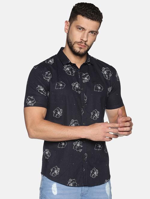 mens florals casual shirt - 17646693 - Standard Image - 0